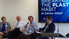 From left to right: Waitrose's Tor Harris, Iceland's Ian Schofield, Cranswick's Jim Brisby and CWG's Steve Greig
